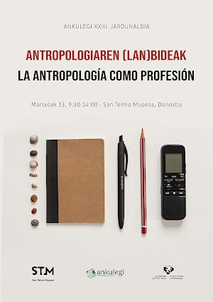 Cartel de la XXIII Jornada de Antropología Ankulegi (2020)